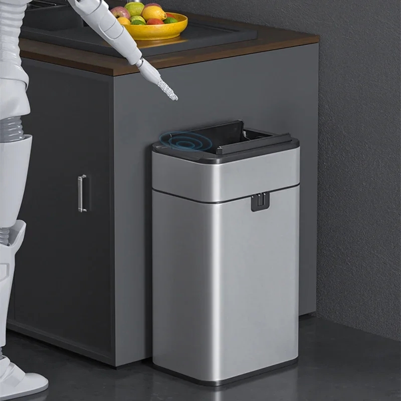 Stainless Steel Smart Trash Bi - đánh giá và giá Compost Bin Countertop