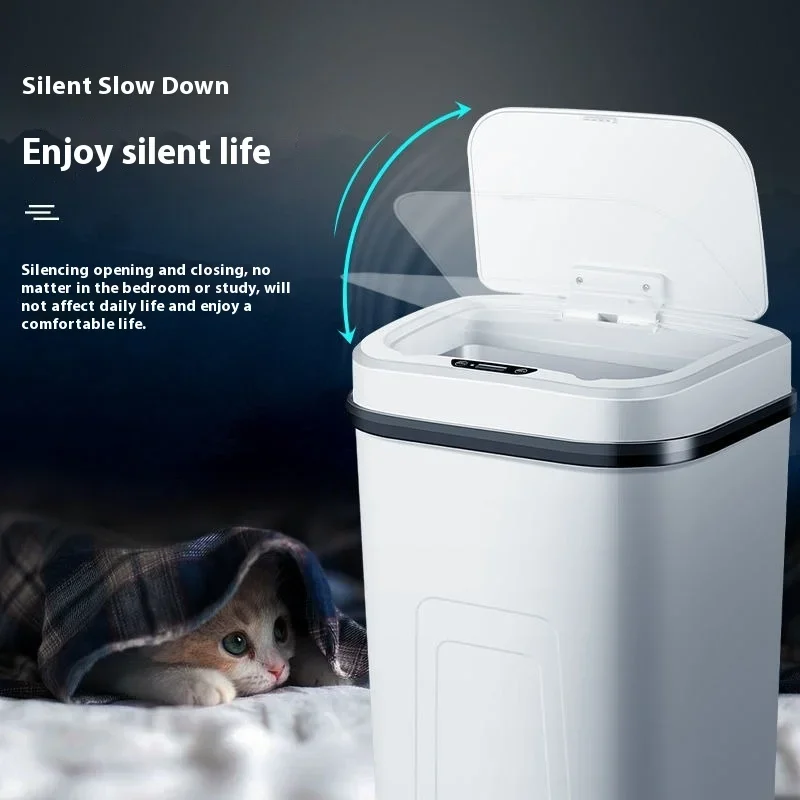 15L Smart Trash Can Automatic  - đánh giá và giá Compost Bin Countertop