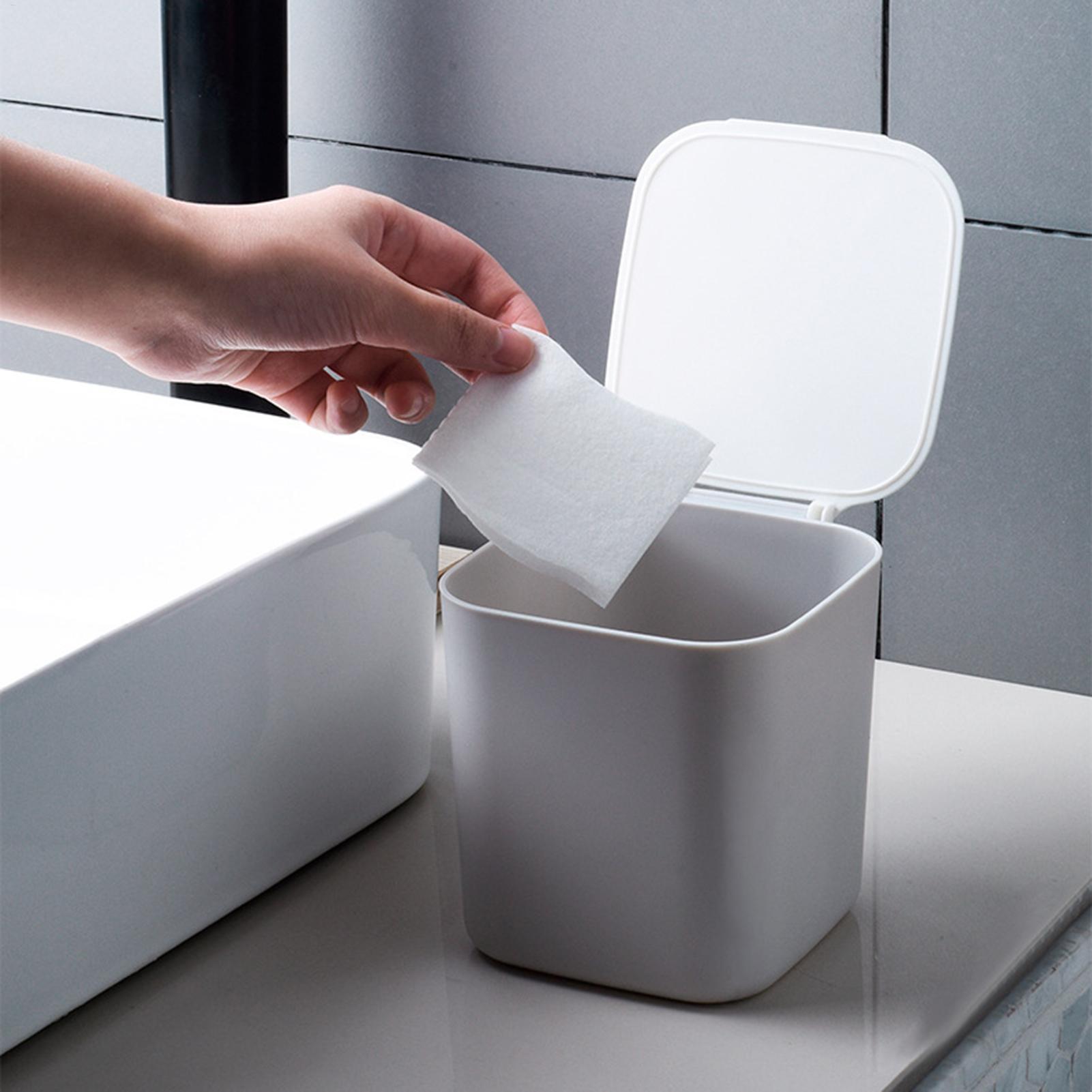 Mini Trash Can with Lid Small  - đánh giá và giá Compost Bin Countertop