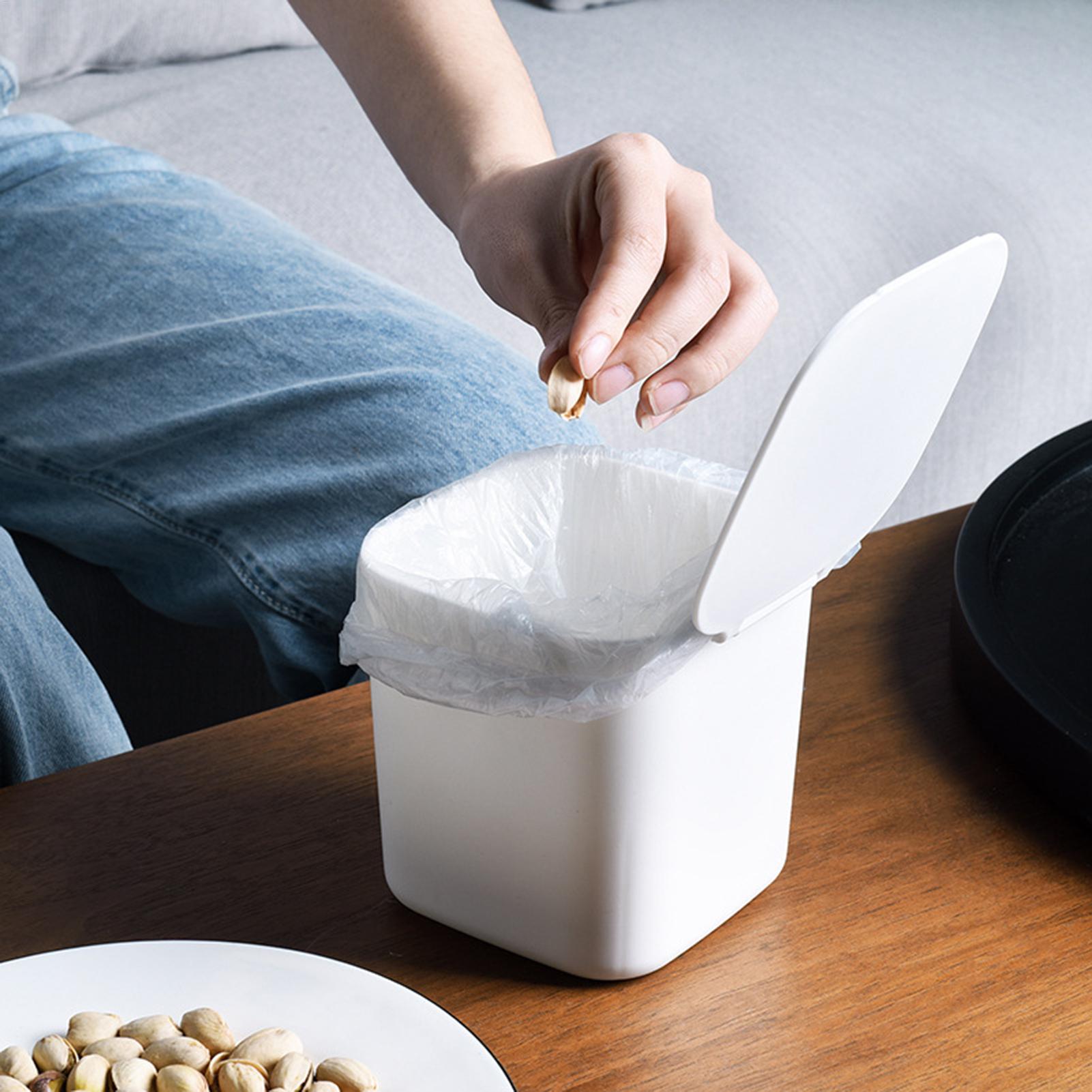 Mini Trash Can with Lid Small  - đánh giá và giá Compost Bin Countertop