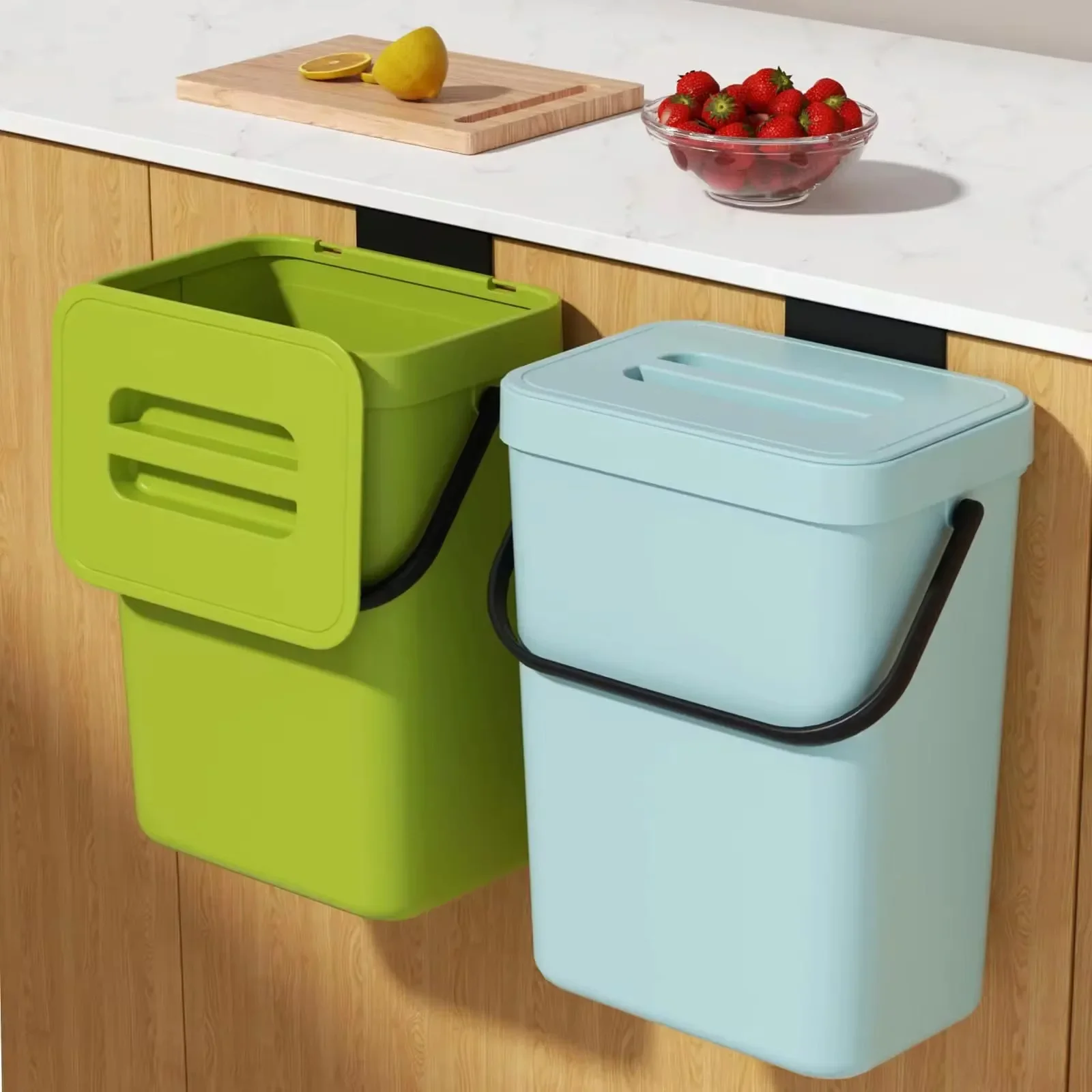Food Waste Basket Bin for Kitc - đánh giá và giá Compost Bin Countertop
